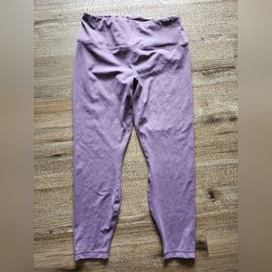 Yogalicious Squat Proof Legging, High Waist, V-Back, 7/8 Ankle Legging